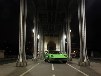 Shooting Lamborghini Miura